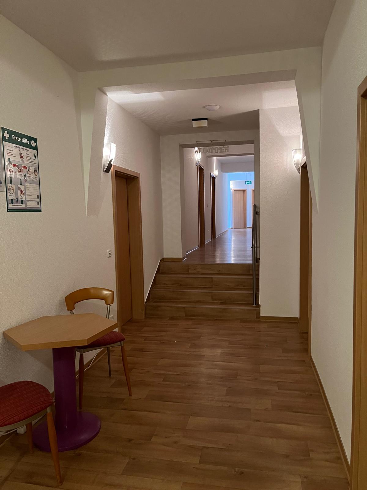 Aufgang Pension Heideperle Dessau-Kochstedt